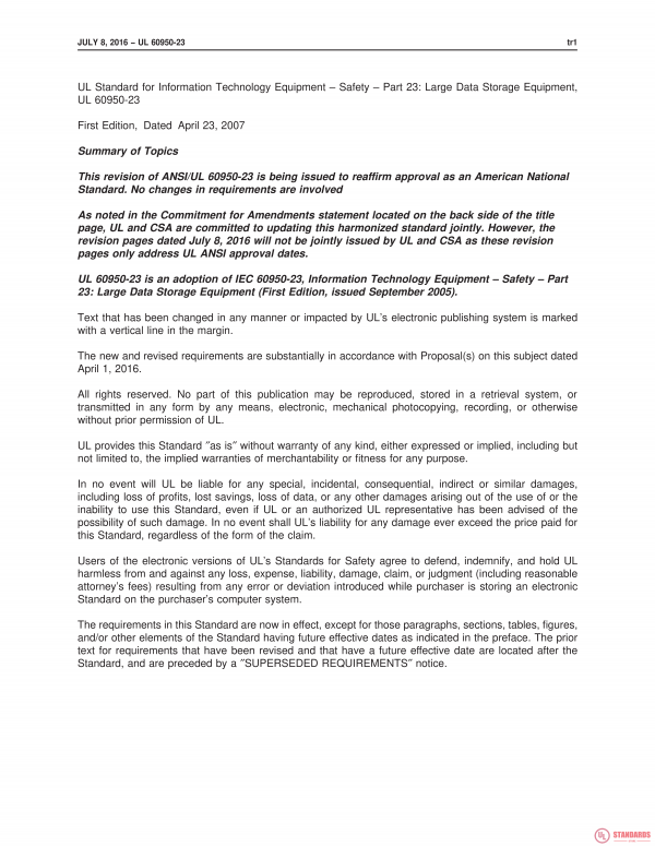 UL 60950-23 PDF UL 60950-23 PDF